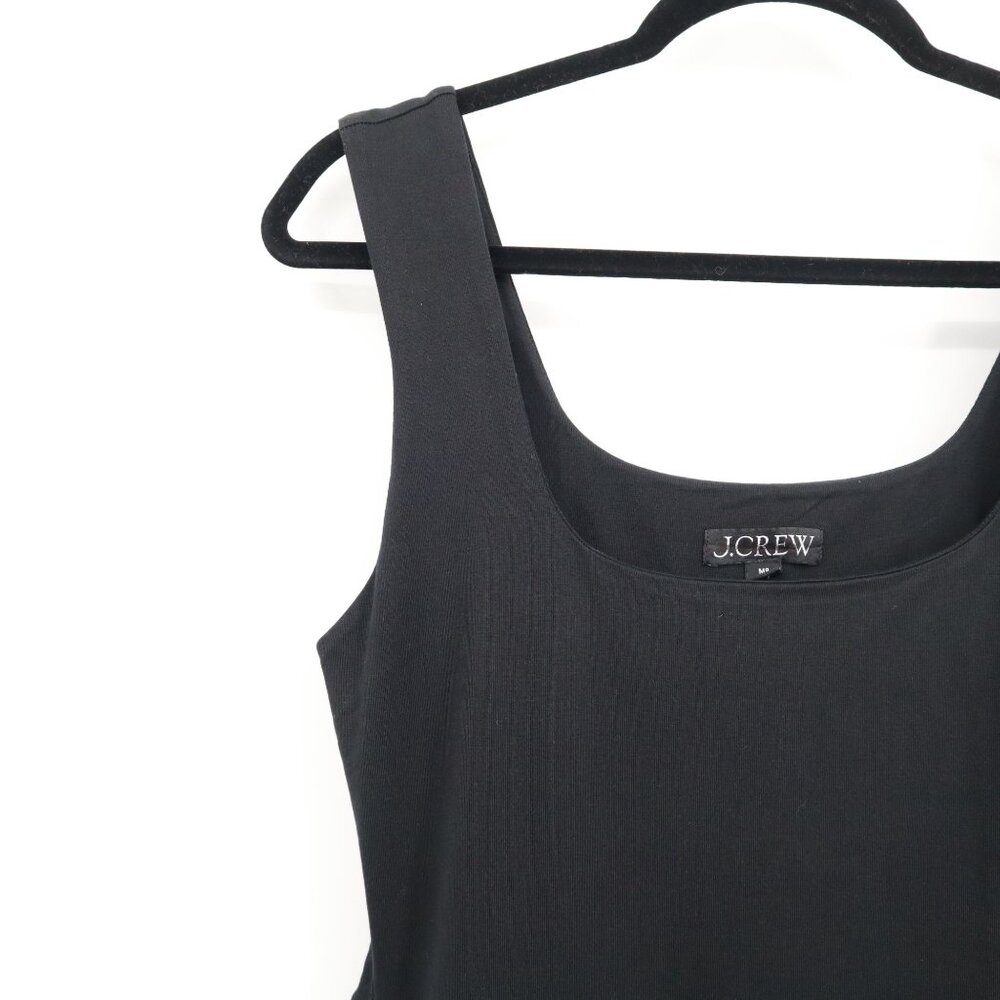 J. Crew Petite Drop-Waist Mixy Dress Womens MP Black Whimsigoth Fairy Grunge NWT - Picture 8 of 16